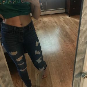 Hollister Ripped Jeans Size 3